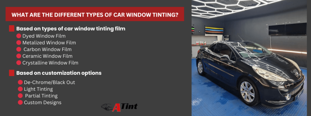 What Are The Different Types of Car Window Tinting, Car Window Tinting Prices in the UK: What It Costs in Edinburgh